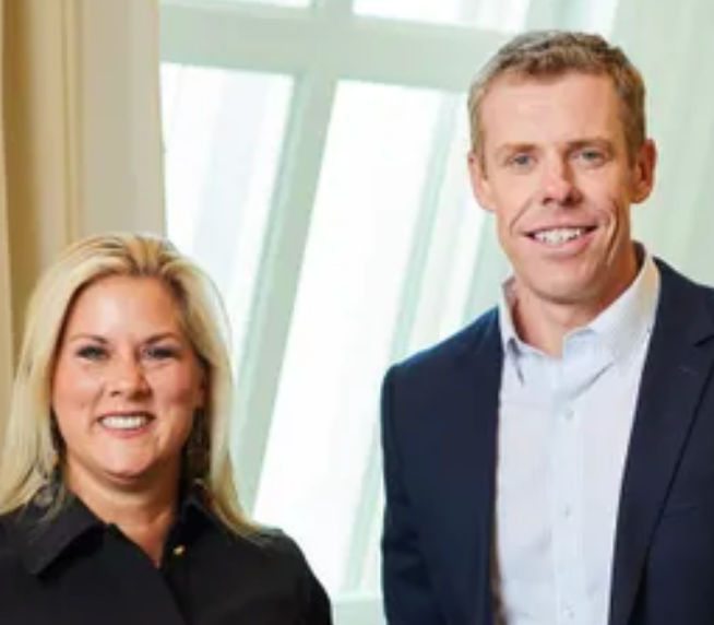 Danielle Cavnor and Eric Gray